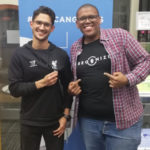 Featured image: Regenize founders Chad Robertson and Nkazimlo Miti at the DEMO Africa Innovation Tour Cape Town pitch event