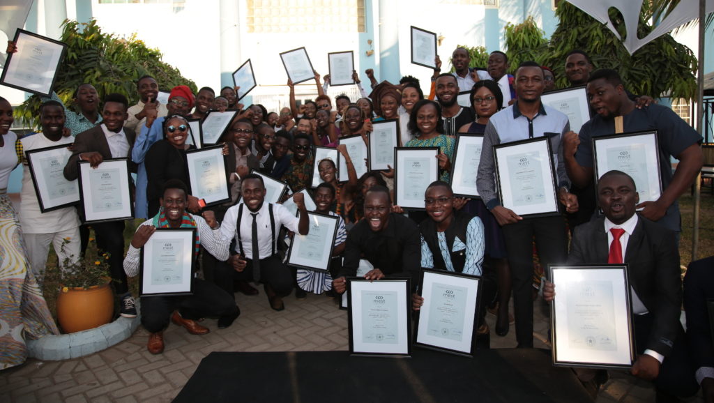 Featured: MEST's 2018 cohort of entrepreneurs in training (Supplied)