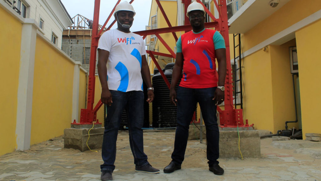 Featured image (left to right): Tizeti co-founders COO Ifeanyi Okonkwo and CEO Kendall Ananyi (Supplied)