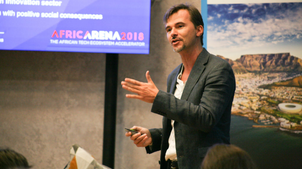 Featured image: AfricArena CEO Christophe Viarnaud (Supplied)