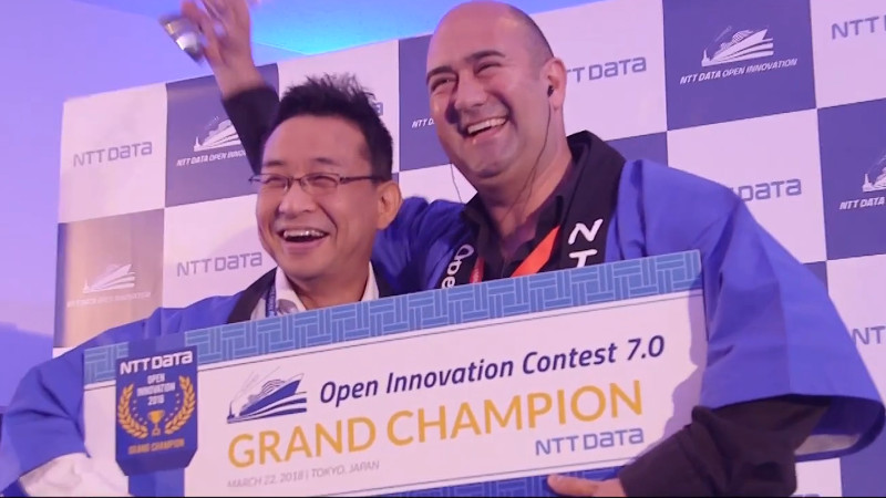 Featured image: NTT Data Open Innovation Contest 7.0 Winner Gestoos CEO German Leon