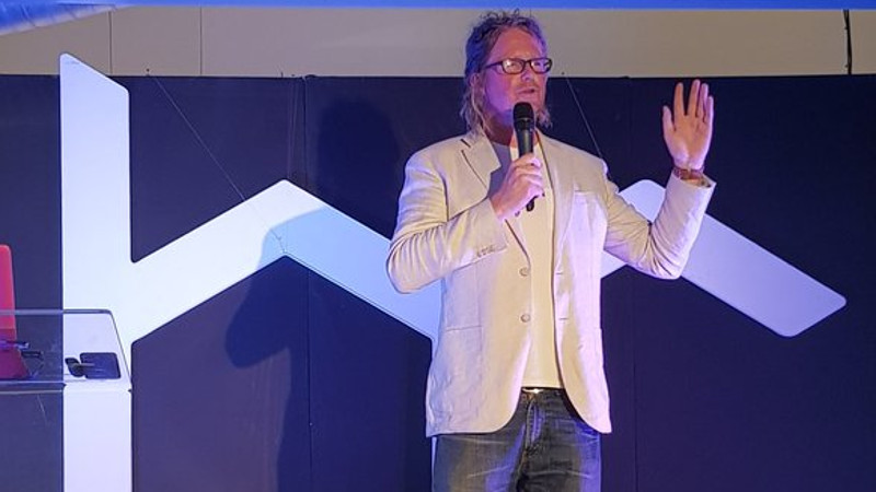 Featured image: Heavy Chef CEO Fred Roed speaking onstage last night at Workshop 17 in Cape Town (Sandras J Phiri via Twitter)