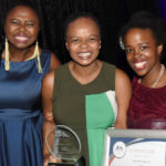 Featured image: Afrobodies CEO and founder Benedicta Mahlangu-Durcan (centre) and Get2Natural co-founder Phumelele Khumalo ( right) (Supplied)