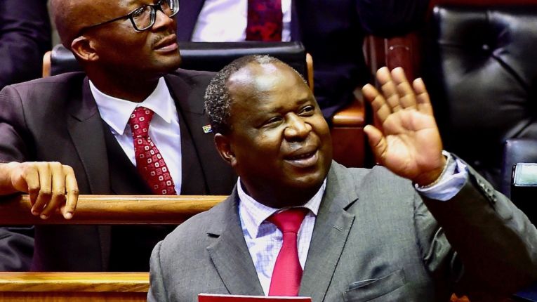 Feature image: Finance minister Tito Mboweni by GovernmentZA via Flickr (CC BY-ND 2.0, cropped)