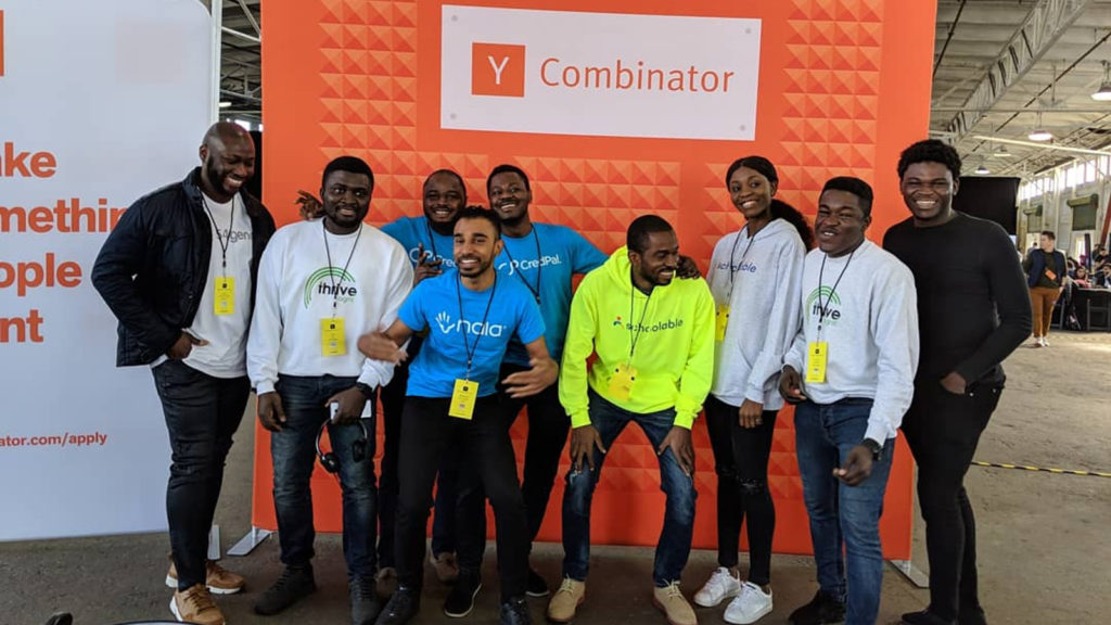 Featured image: Part of the African contingent of startups that pitched at the Y Combinator Winter 2019 Demo Day earlier this week ( John Oke via Twitter)