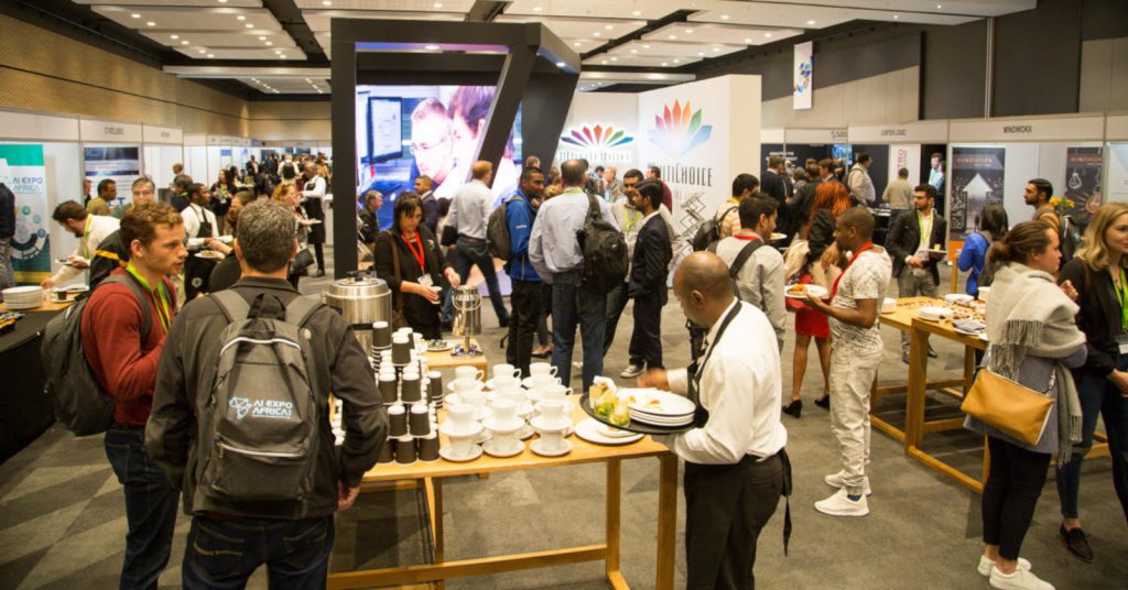 Featured image: Delegates at the inaugural AI Expo Africa (Supplied)