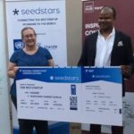 Featured image, left to right: Participants at Seedstars Harare including Africabookings area representative for Zimbabwe, Zambia and Botswana Thulise Mhlanga(Seedstars)