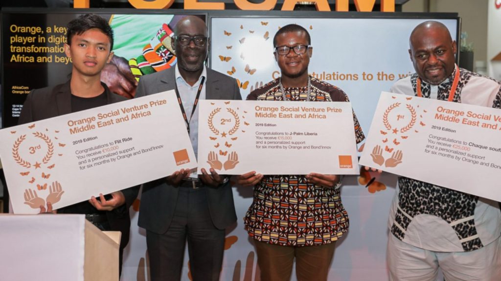 Featured image: 2019 2019 Orange Social Venture Prize (Orange)