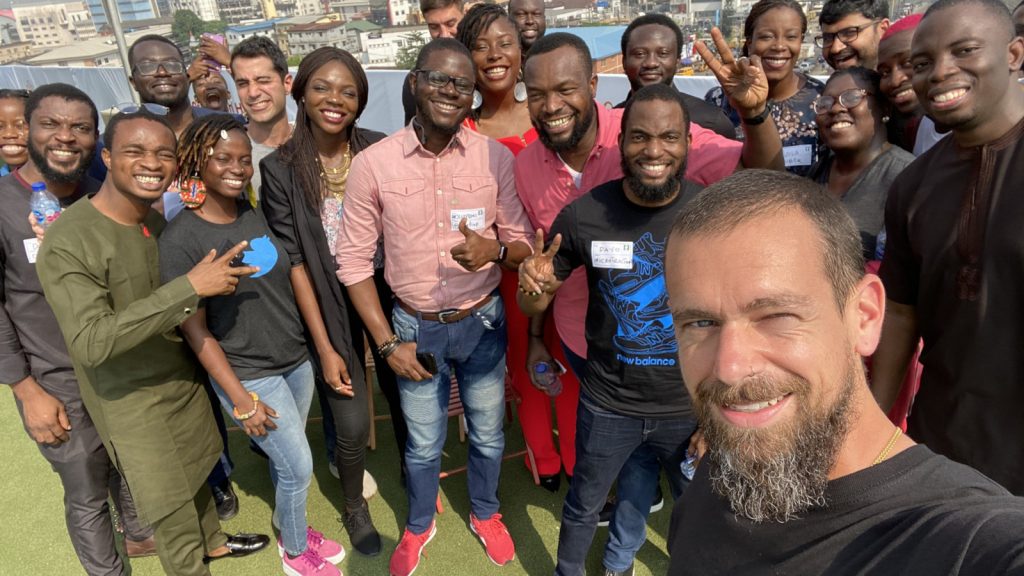 Featured image: Twitter co-founder and CEO Jack Dorsey at Co-Creation Hub last week ( Jack via Twitter)