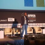 Featured image: Microsoft 4Afrika's Stephane Nyombayire speaking at last year's edition of Africa Tech Summit Kigali (Africa Tech Summit HQ via Facebook)
