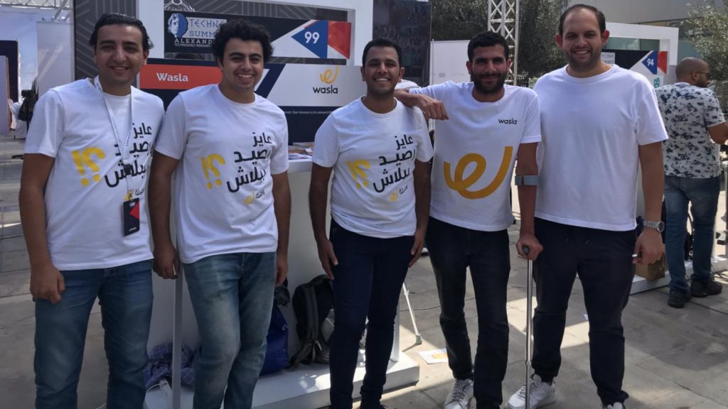 Featured image, left to right: Wasla team including co-founders head of growth Serag Meneassy and CEO Mahmoud El Said (LinkedIn)