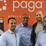 Featured image, left to right: Apposit co-founder and CEO Adam Abate, Simon Solomon, Eric Chijioke and Gideon Apposit (Paga via Medium)