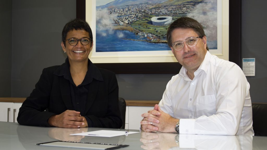 Featured image (left to right): Western Cape MEC for Economic Development and Tourism David Maynier with the department’s deputy director-general Jo-Ann Johnston (Supplied)