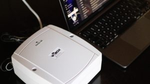 The WiBox is a mini-UPS designed to power your router and fibre during a power outage. Photo: Supplied/Ventureburn