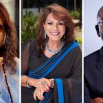 Participating in the Conscious Leadership and Ethics Summit are philanthropist Mohanji, Conscious Companies founder Brenda Kali and University of the Free State chancellor Professor Bonang Mohale. Photos: Supplied/Ventureburn