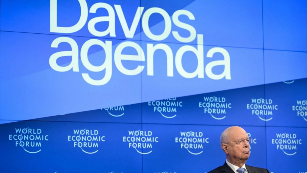 Founder and executive chairman of the World Economic Forum Klaus Schwab. Photo: Fabrice Coffrini/AFP
