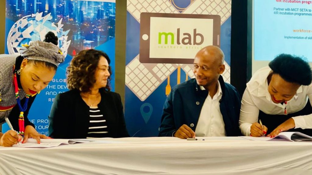 mLab has partnered with the Media, Information and Communication Technologies Sector Education and Training Authority (MICT SETA) in South Africa. Photo: Supplied/Ventureburn