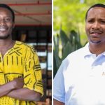 Oumar Basse and Twahir Mohamed, the co-founders of start-ups Yobante Express and MPost, respectively. Photos: Supplied/Ventureburn