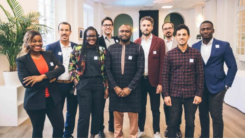 Since 2019, Bizao has extended its footprint to over 10 African countries. Featured are some of the team members with founder and chief executive Aurélien Delort-Duval. Photo: Supplied/Ventureburn