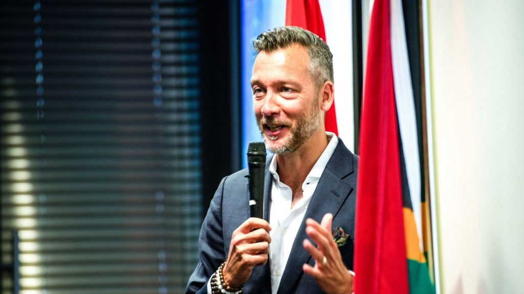 Swiss South Africa delegation-Mathias Ruch, the founder and chief executive of CV VC, an early-stage venture capital investor with a focus on startups that build on Blockchain technology. Photo: Supplied/Ventureburn