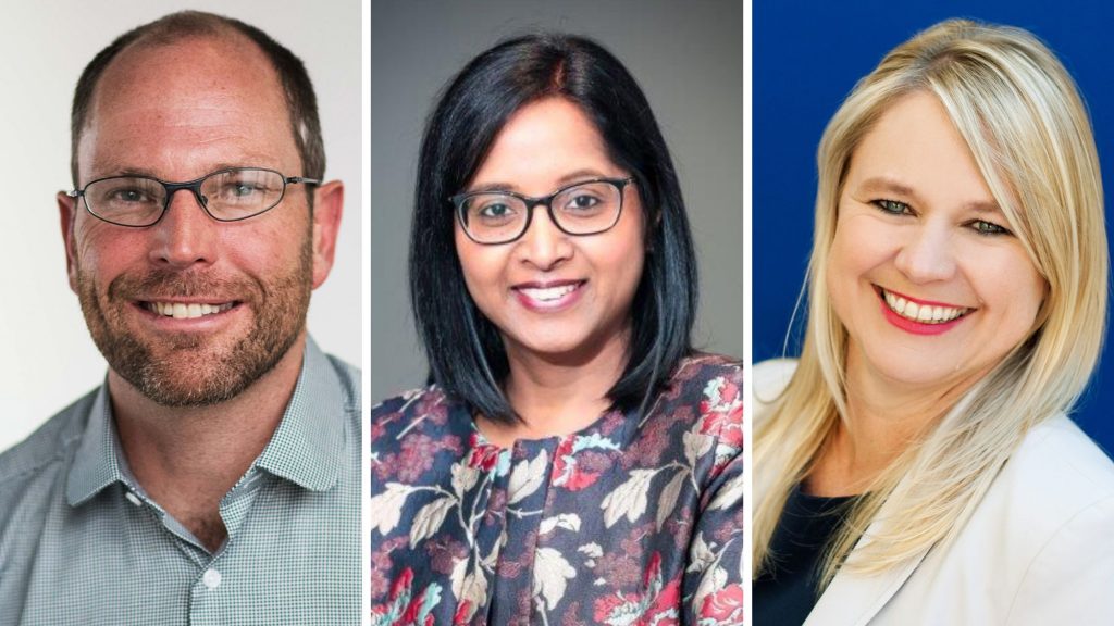 Venture capital survey: Pictured from the left are Stephan Lamprecht, Thiru Pather from SA SME Fund, and Shelley Lotz from SAVCA. Photos: Supplied/Ventureburn