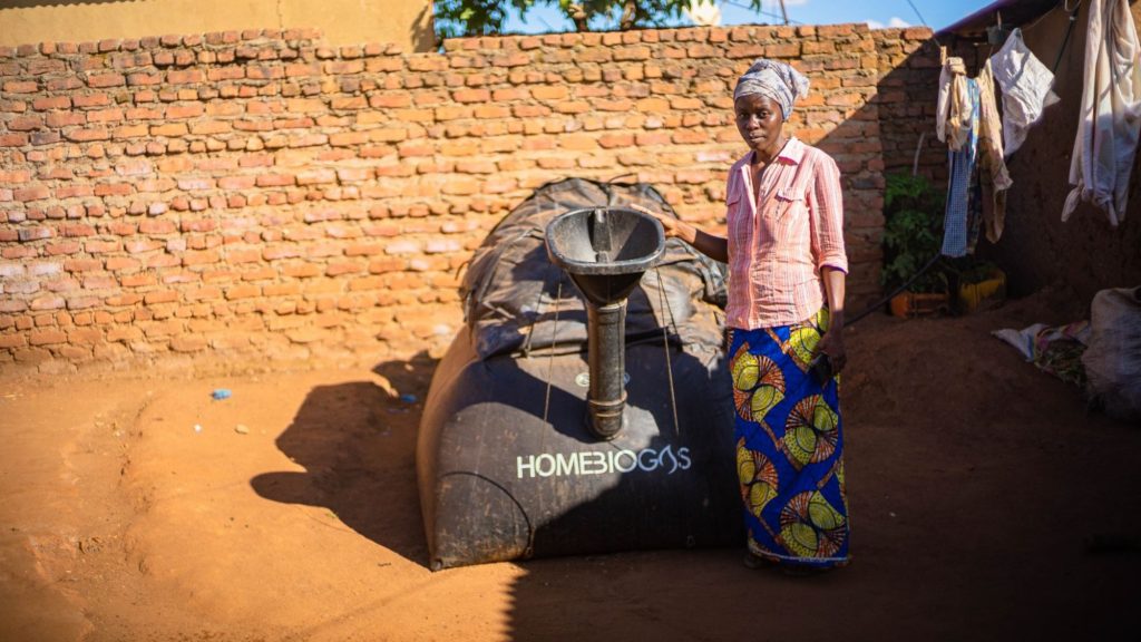 By turning farm waste into clean cooking gas and organic fertiliser, the HomeBiogas system vows to advance people’s lives. Photo: Supplied/Ventureburn