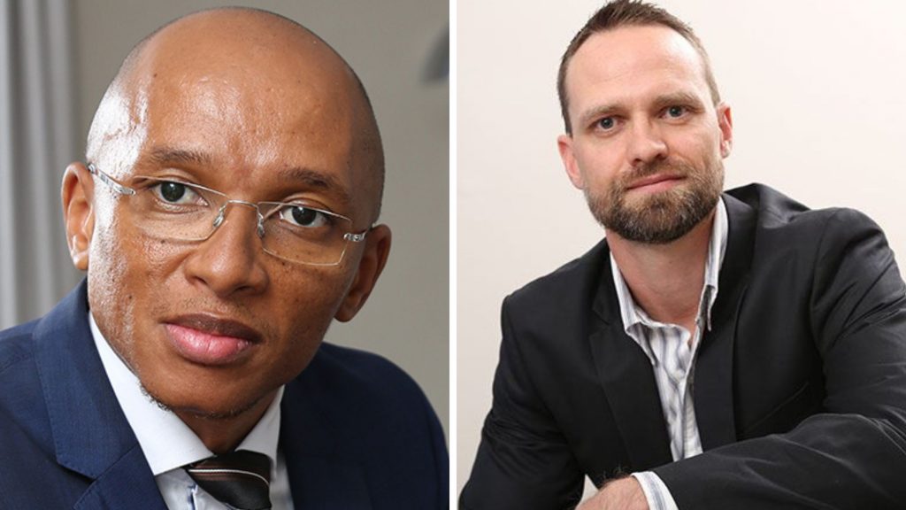 Brand resilience: Pictured from the left are Zuko Mdwaba from Salesforce South Africa, and Brent Haumann from Tilte. Photos: Supplied/Ventureburn