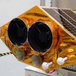 “EOS_SAT-1 is already fueled, configured for launch and integrated onto the upper stage of the rocket, waiting for the last remaining thing ¬– launch.” This notice and picture was posted on the Twitter page of aerospace start-up Dragonfly Aerospace. Photo: Twitter