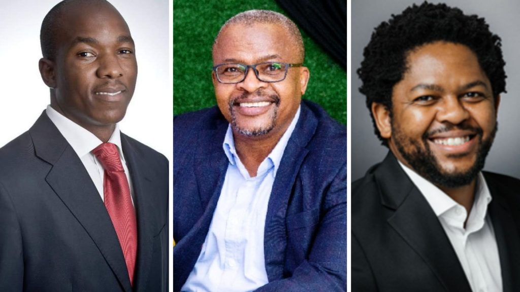 Pictured from the left are Van-Lee Gunyere from Anza Capital, SEFA chief executive Mxolisi Matshamba, and Vuyo Agoma-Mzini from Launch Africa Ventures. They are among the A-list speakers confirmed for AfricArena’s upcoming Johannesburg Summit. Photos: Supplied/Ventureburn
