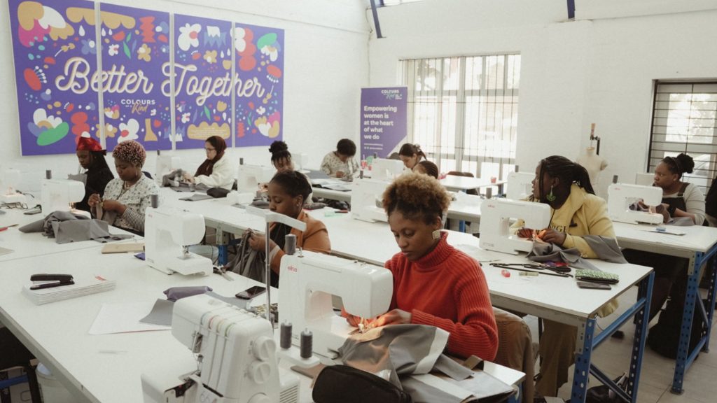 Social businesses like Colours of a Kind are driving market expansion by empowering disadvantaged communities, particularly women, in Cape Town through education and career opportunities in the textile and fashion industry. Photo: Supplied