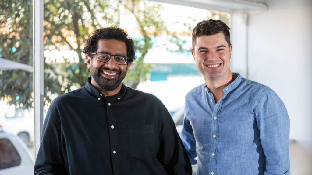 Thomas Brennan (left) and Sebastian Patel (right), co-founders of the acclaimed investment app Franc, revolutionising the landscape of savings and investments in South Africa. Photo: Supplied