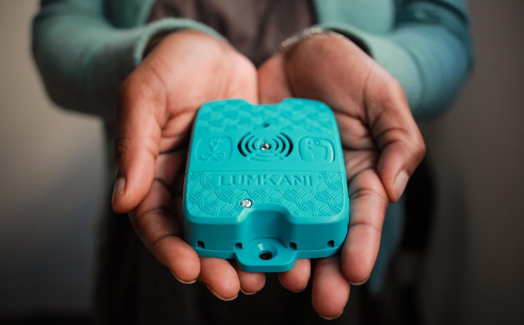Lumkani, a South African insuretech company, won the Social Entrepreneur of the Year award for their innovative fire detection system addressing informal settlement fires at the Krutham Africa Impact Investment Awards. Photo: Supplied