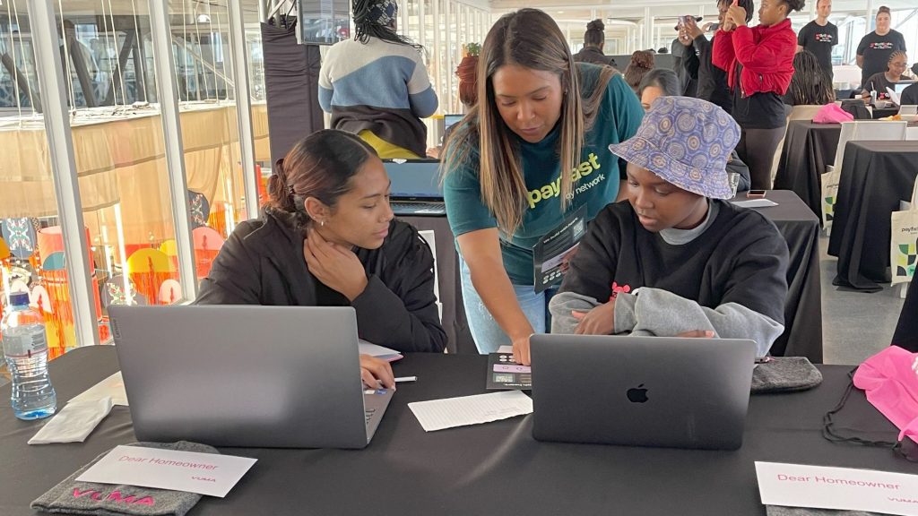 Passionate mentors from Payfast immerse themselves in guiding and inspiring the next generation of women in tech during the GirlCode Hackathon. Their dedicated mentorship underscores the commitment to fostering diversity and expertise, propelling South Africa’s technology sector towards a more inclusive and dynamic future. Photo: Supplied