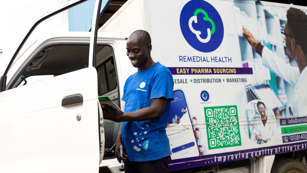 Remedial Health’s team works diligently on their innovative digital platform, a game-changer in improving efficiency and profitability within Africa’s pharmaceutical sector. Photo: Supplied