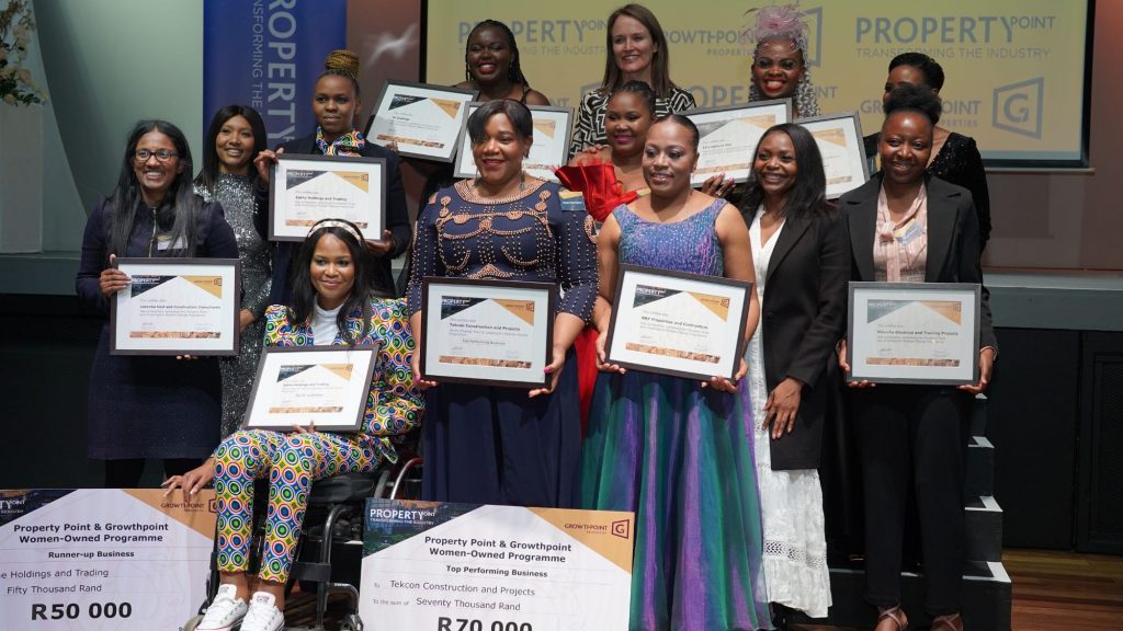Defying all odds: The triumphant She Builds Class of 2020 proudly holds their graduation certificates, marking a pivotal moment in the transformation of the property sector. A milestone towards gender equality and entrepreneurial success in South Africa. Photo: Supplied