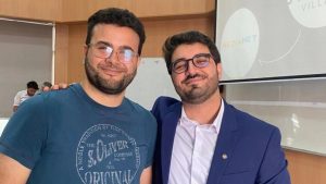 Aziz Bachtarzi (right) and Ahmed Kolsi, co-founders of Wynkd, are on a mission to redefine food experiences and building communities. Photo: Supplied