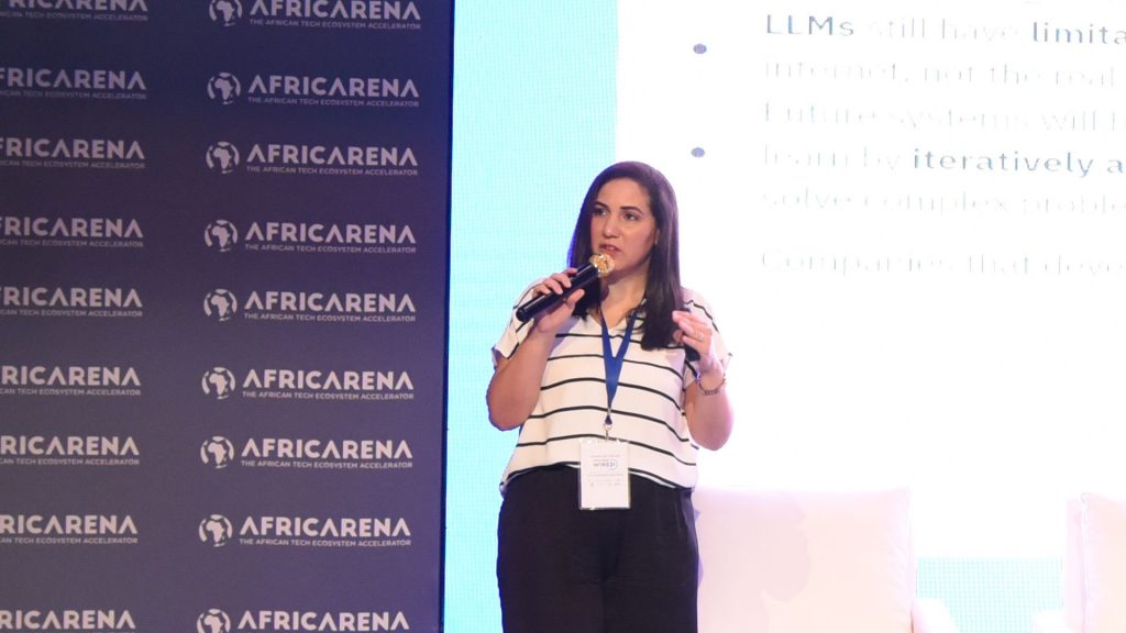 Renowned AI expert Dr Sinda Ben Salem advocated for ethical AI, social impact, and global collaboration in Africa, ushering in an era of innovation and inclusivity. She was a keynote speaker at the AfricArena Tunisia Summit. Photo: Supplied/AfricArena
